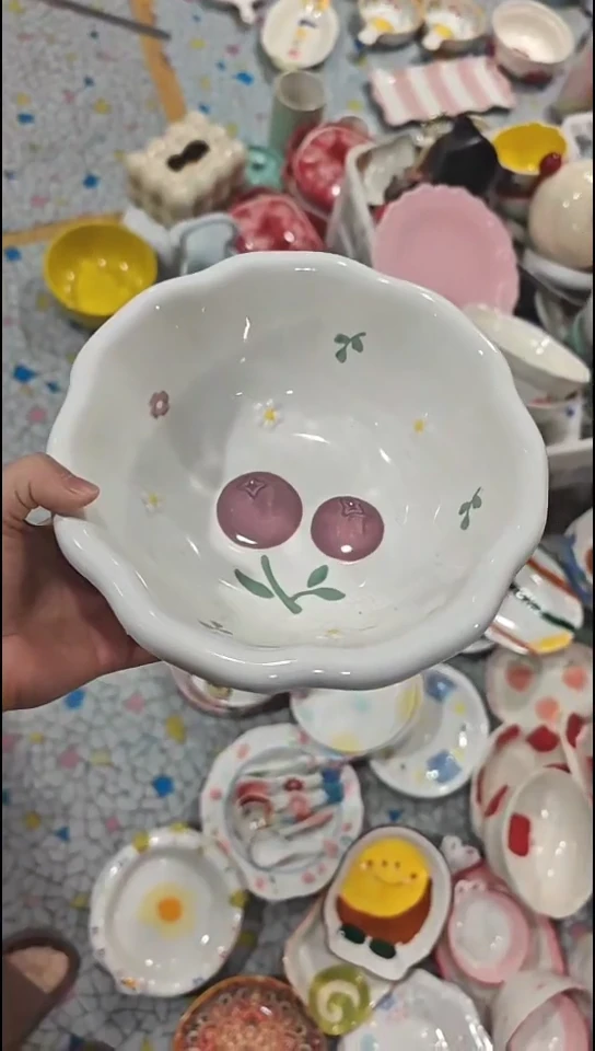 瓷片默认微瑕精美陶瓷