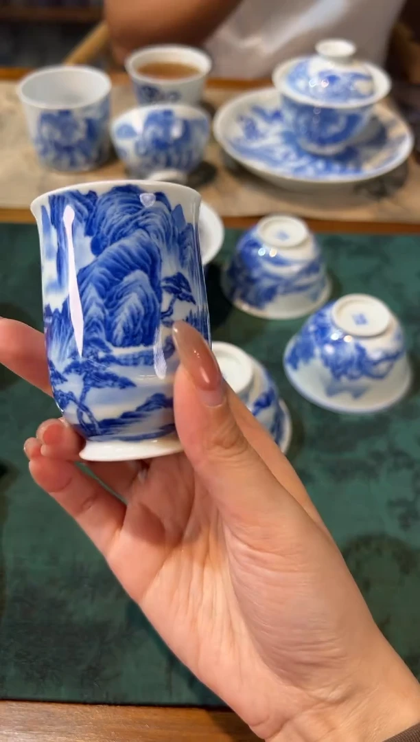 瓷片竹林草堂