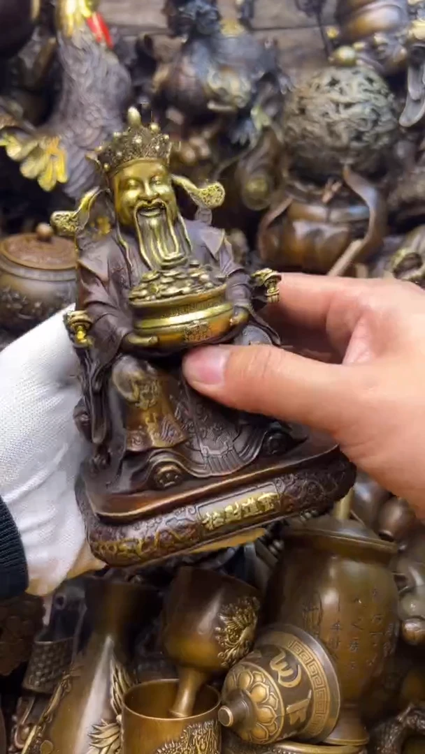 精美铜器，点击下单