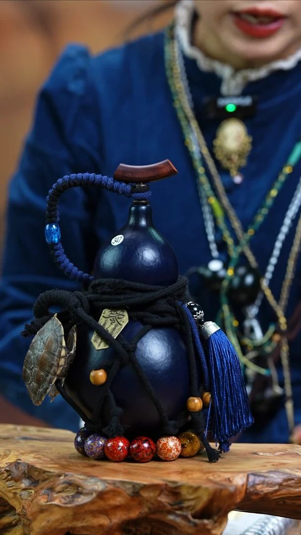 【闪购商品】347—光岳葫天然大漆酒葫芦不含漆珠