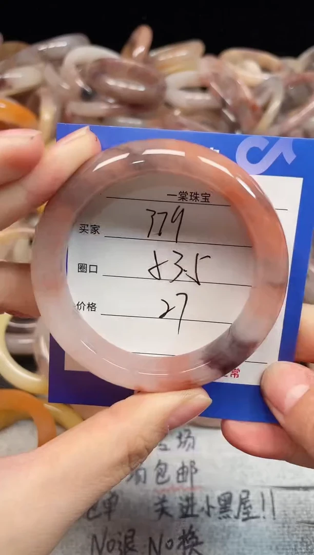 未镶嵌手镯石英质玉379