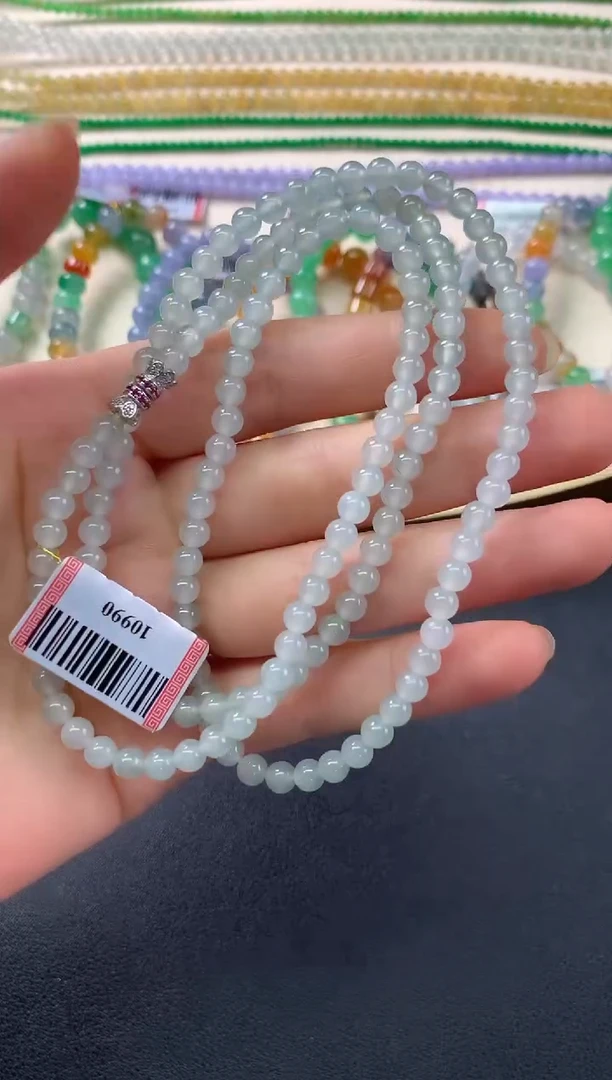 翡翠未镶嵌项链D440|980