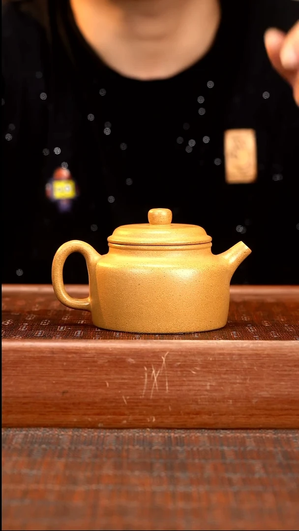 茶壶紫砂LZX 黄金段 德钟