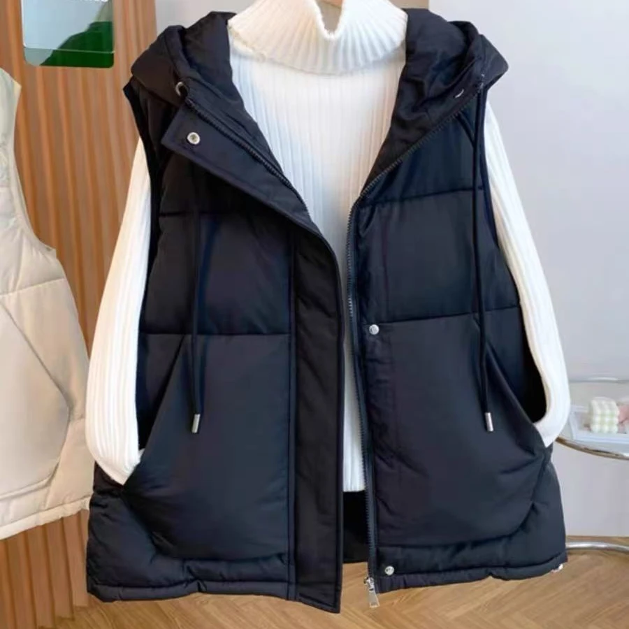 111女士马甲 显瘦减龄拉链款大口袋马夹