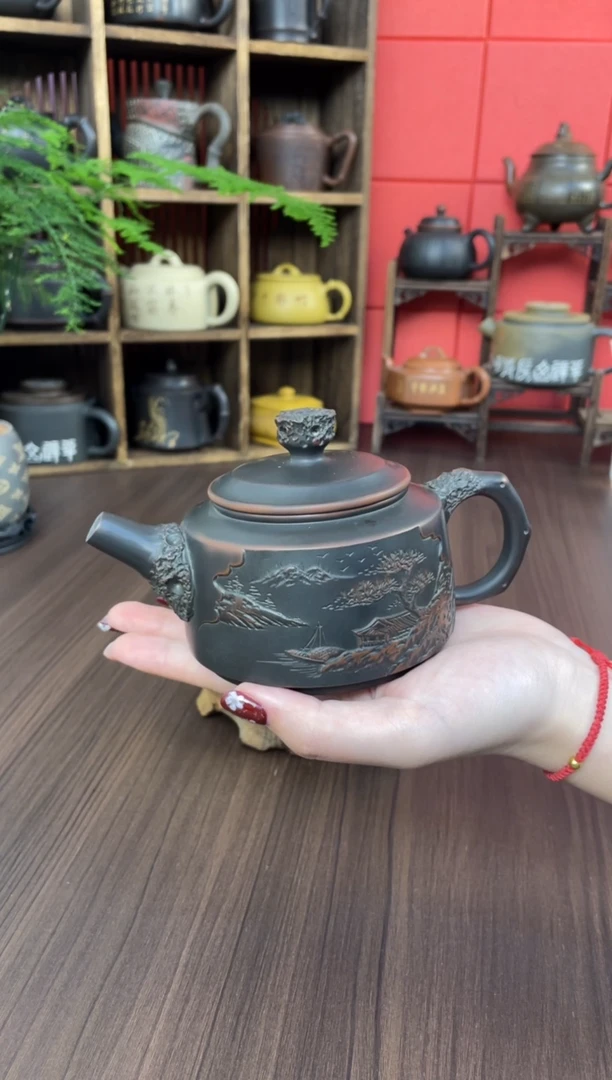 钦州坭兴陶手工壶（张）