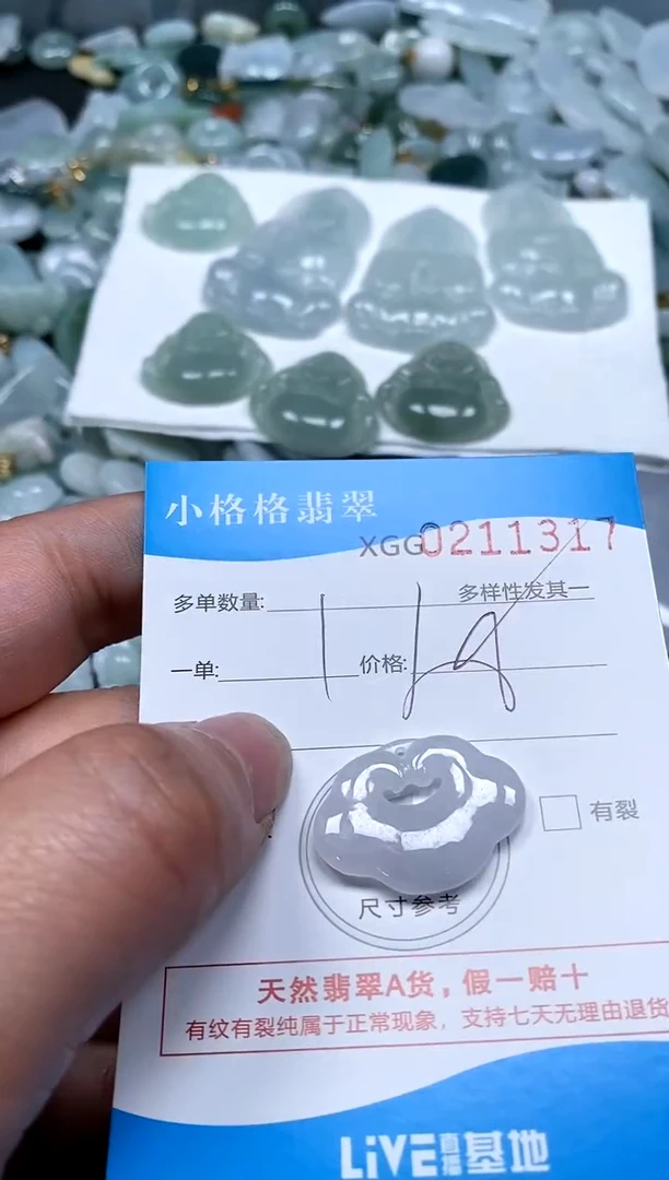 【闪购商品】翡翠颈饰未镶嵌闪购商品0211317