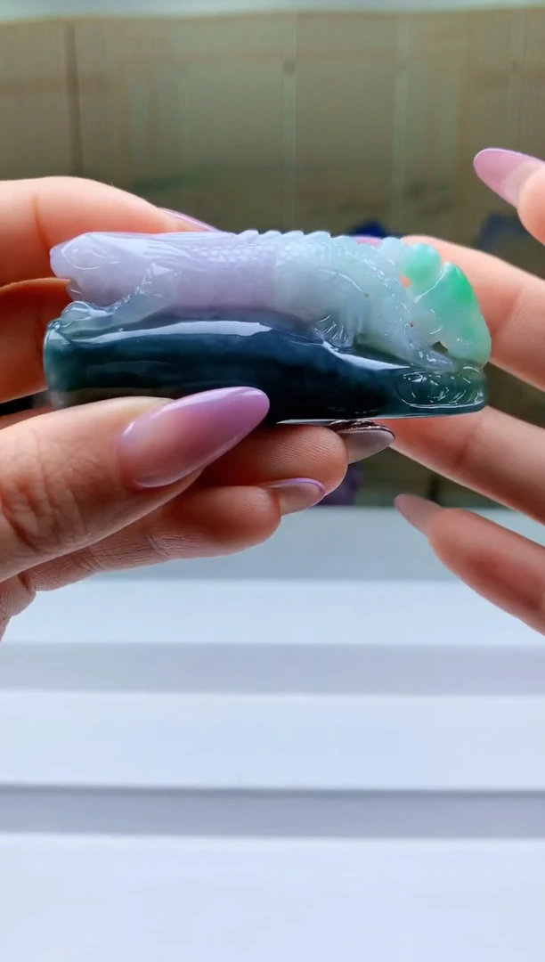 【闪购商品】定制翡翠未镶嵌5156ty-毛货挂件84