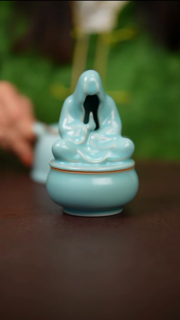 仿古无相佛香炉不完美