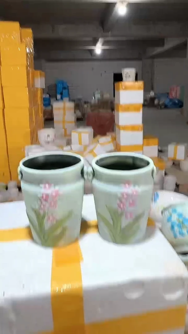 高温陶瓷花盆+Q520