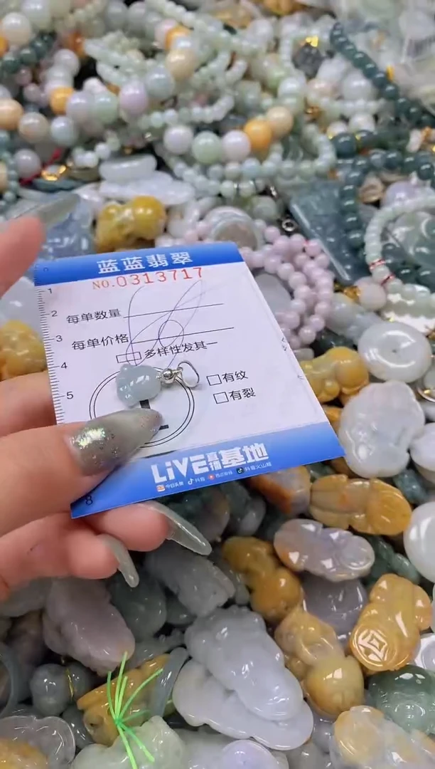翡翠未镶嵌颈饰闪购0313717多样性发其一
