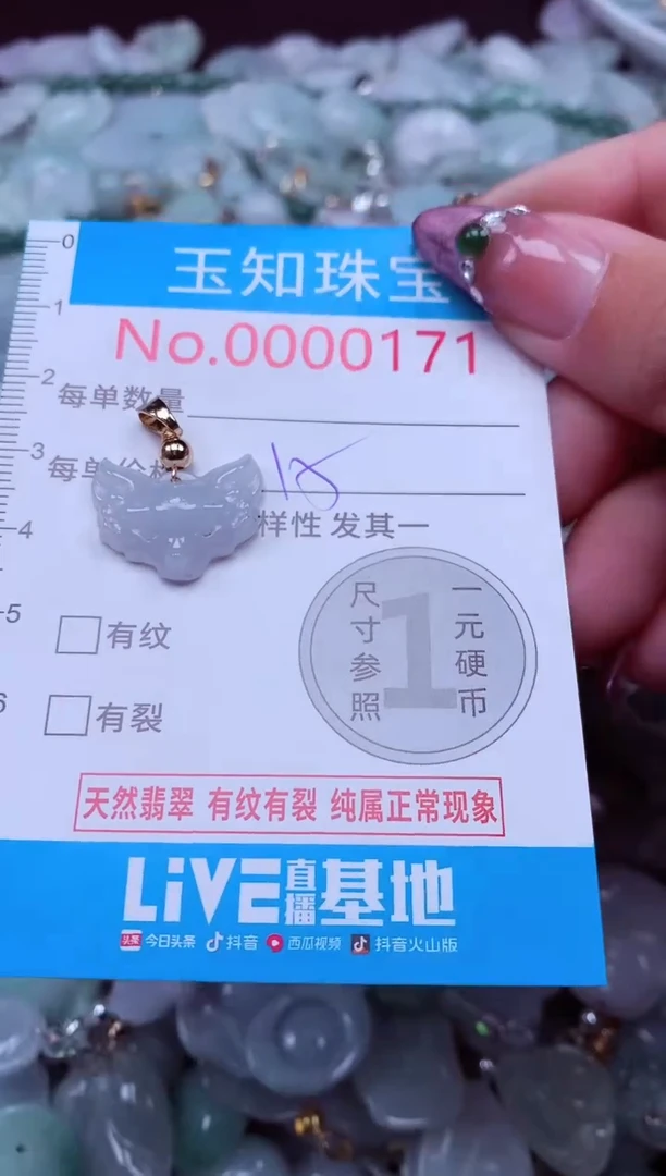 吊坠(不含链)未镶嵌翡翠171