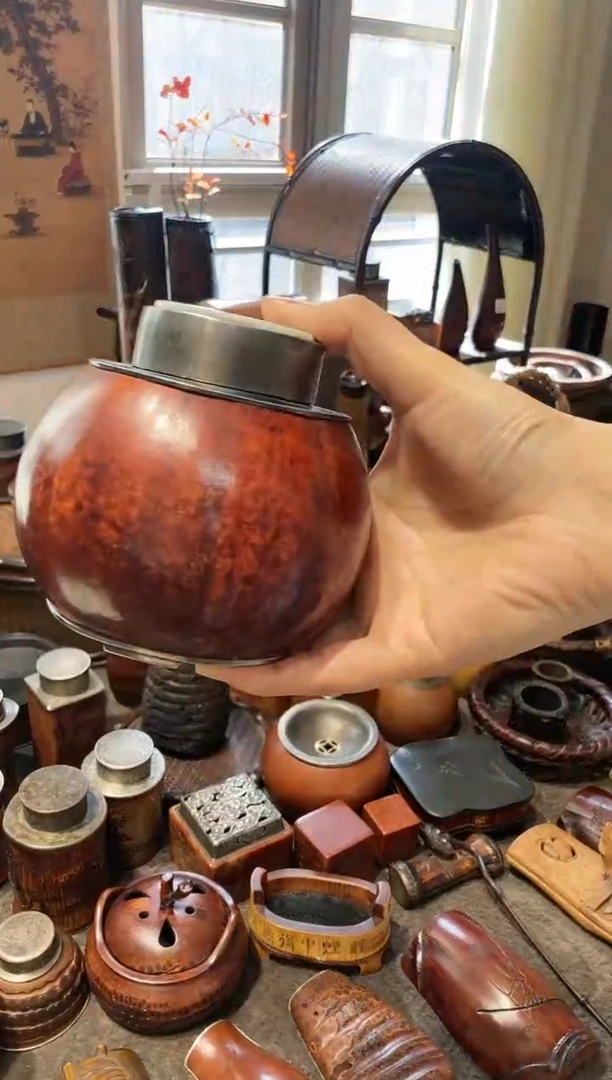 龙****发老葫芦精品大茶叶罐