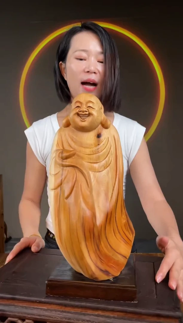 柏木（崖柏）手工摆件,先抢先得!编号:93
