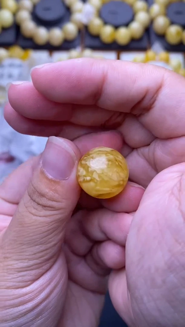 裸石琥珀未镶嵌大小姐珠宝严选72