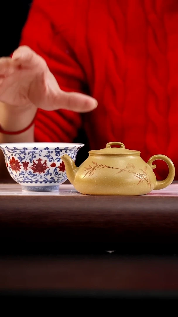 茶壶紫砂梨皮段七十二变