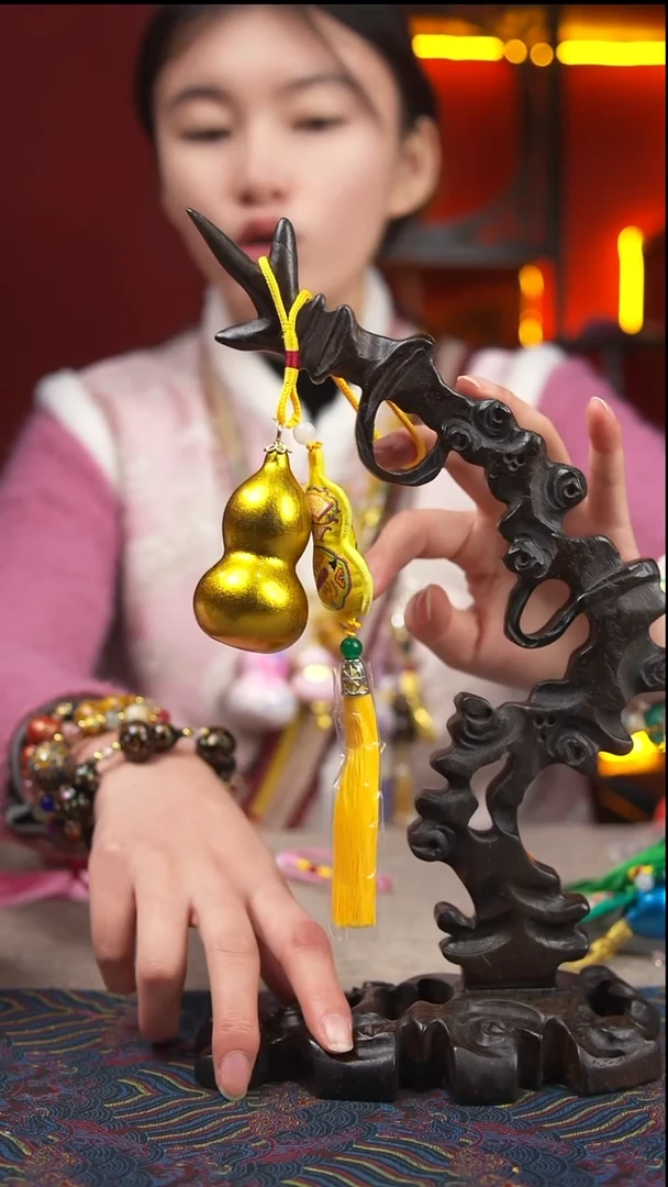 开播福利玖澄文创漆艺葫芦国风配饰葫芦系列