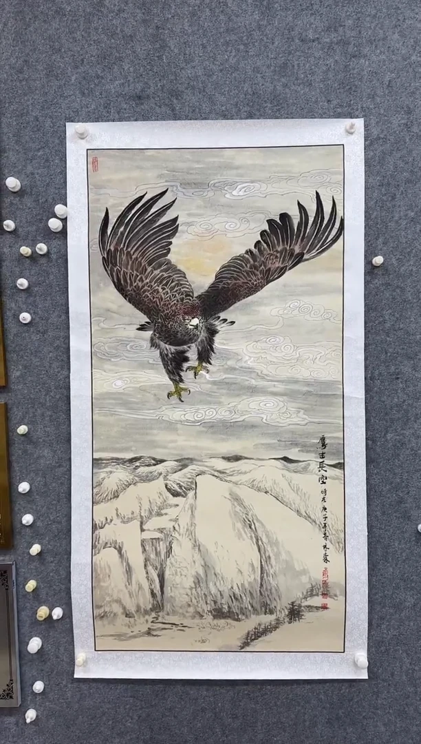 国画DH-LS老师绘画作品