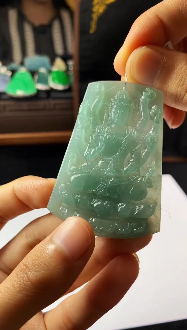 未镶嵌定制翡翠S毛货不退不换