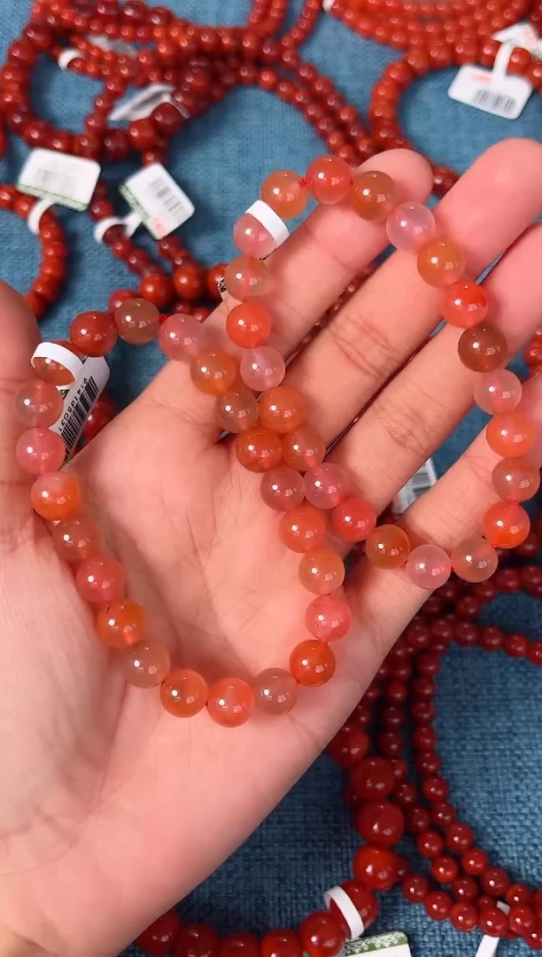 未镶嵌手串南红玛瑙A36 保山多宝多样性发货发其一