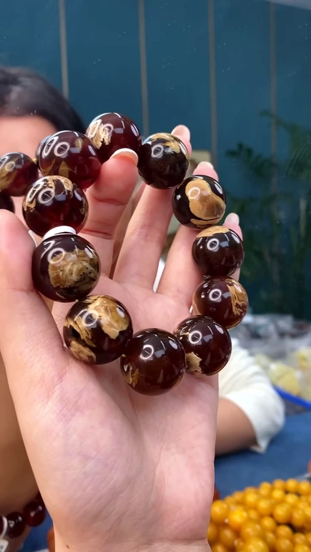 裸石琥珀未镶嵌12/8多样性发其一96