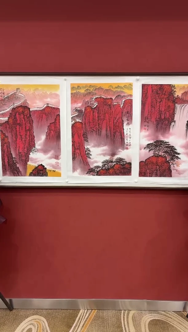 国画李克成专场 国画作品