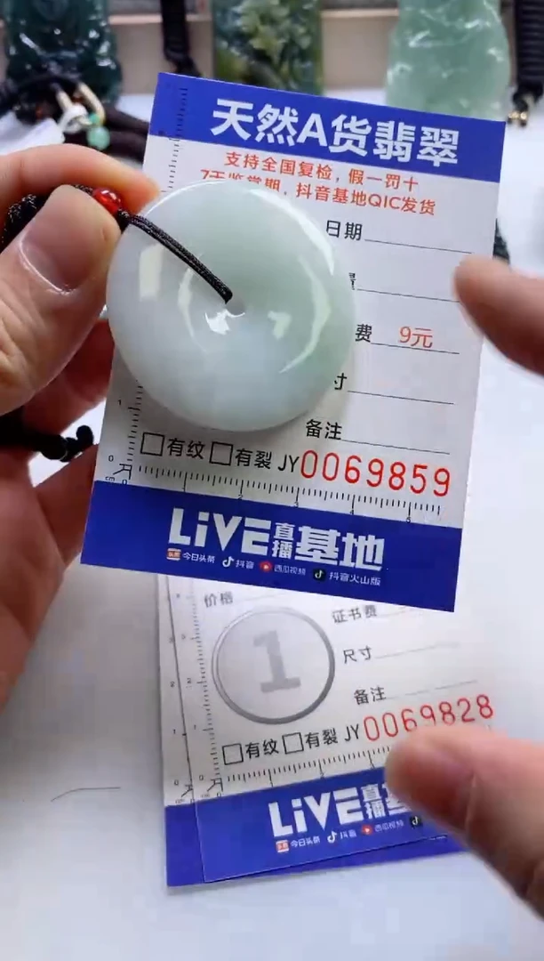 【闪购商品】翡翠挂件未镶嵌