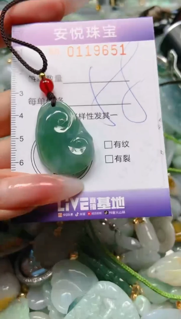 【闪购商品】翡翠颈饰未镶嵌闪购0119651