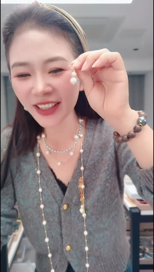 颈饰合金淡水珍珠0101葫芦珍珠