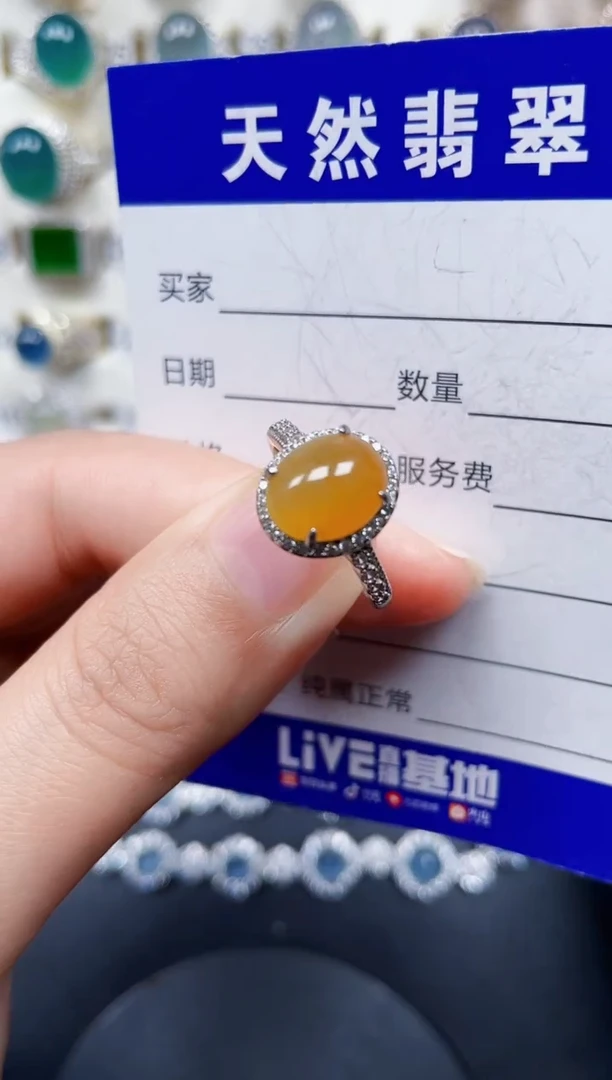 颈饰银S925镶嵌翡翠48