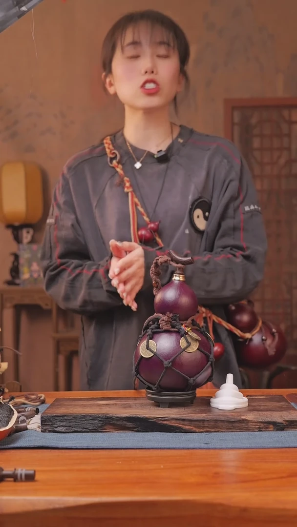 936号链接精品大漆葫芦现货现发[一物一拍]