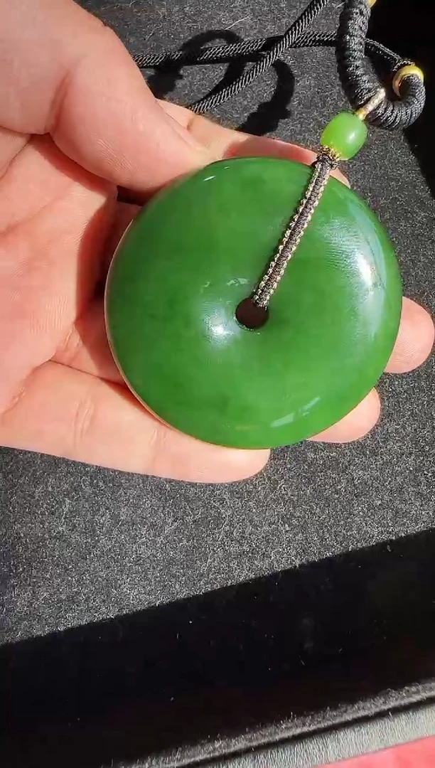 【闪购商品】和田玉（碧玉）吊坠未镶嵌大平安扣