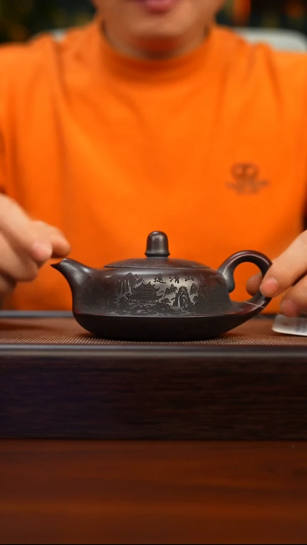 茶壶紫砂原矿紫砂手工茶壶