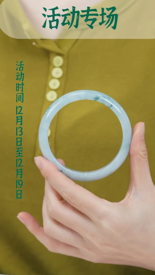 未镶嵌手镯翡翠（微瑕）（66.8#）w0299