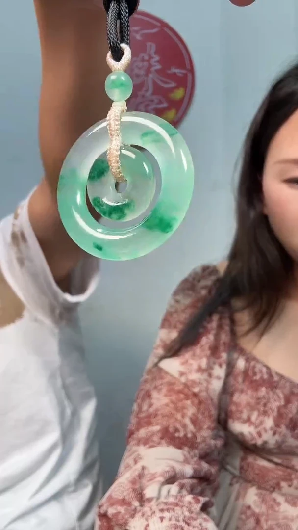 颈饰未镶嵌石英质玉7841天然珠宝带绳多样性发一个