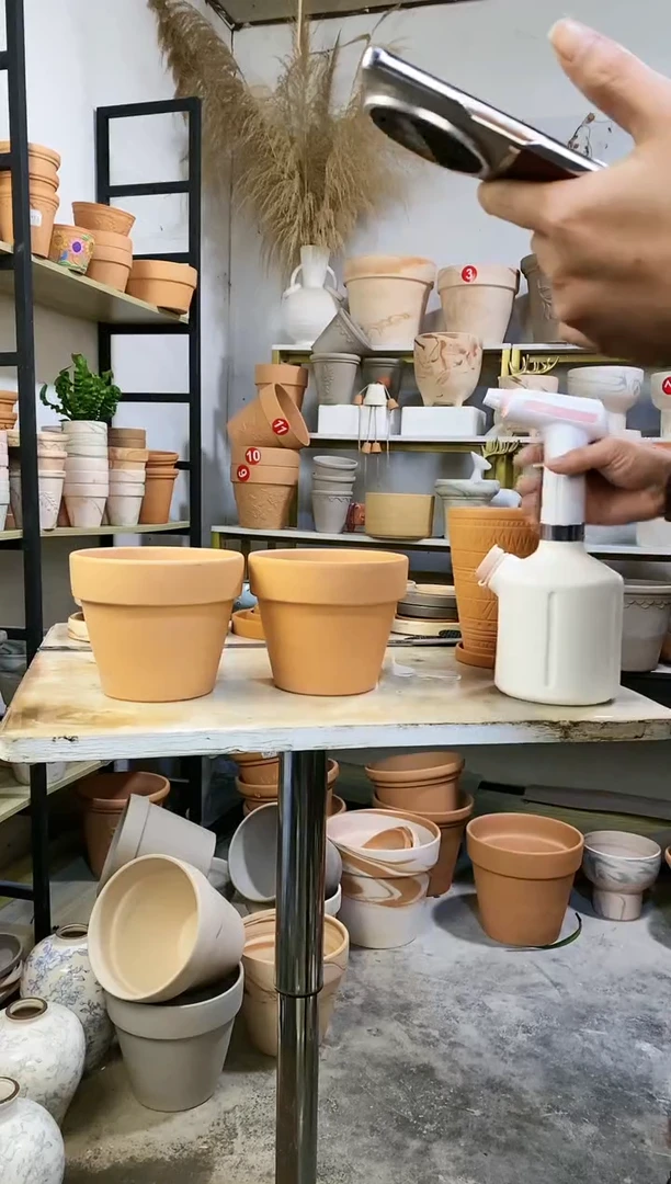 【闪购商品】陶16*13红陶国际 2盆无托