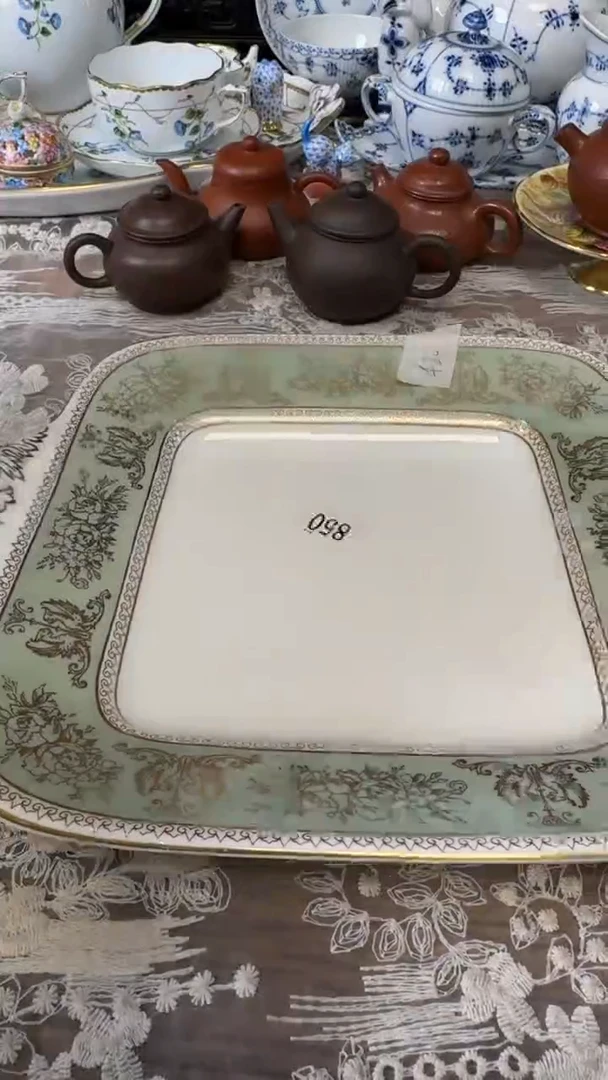 阿*茶道具瓷器茶器  两个