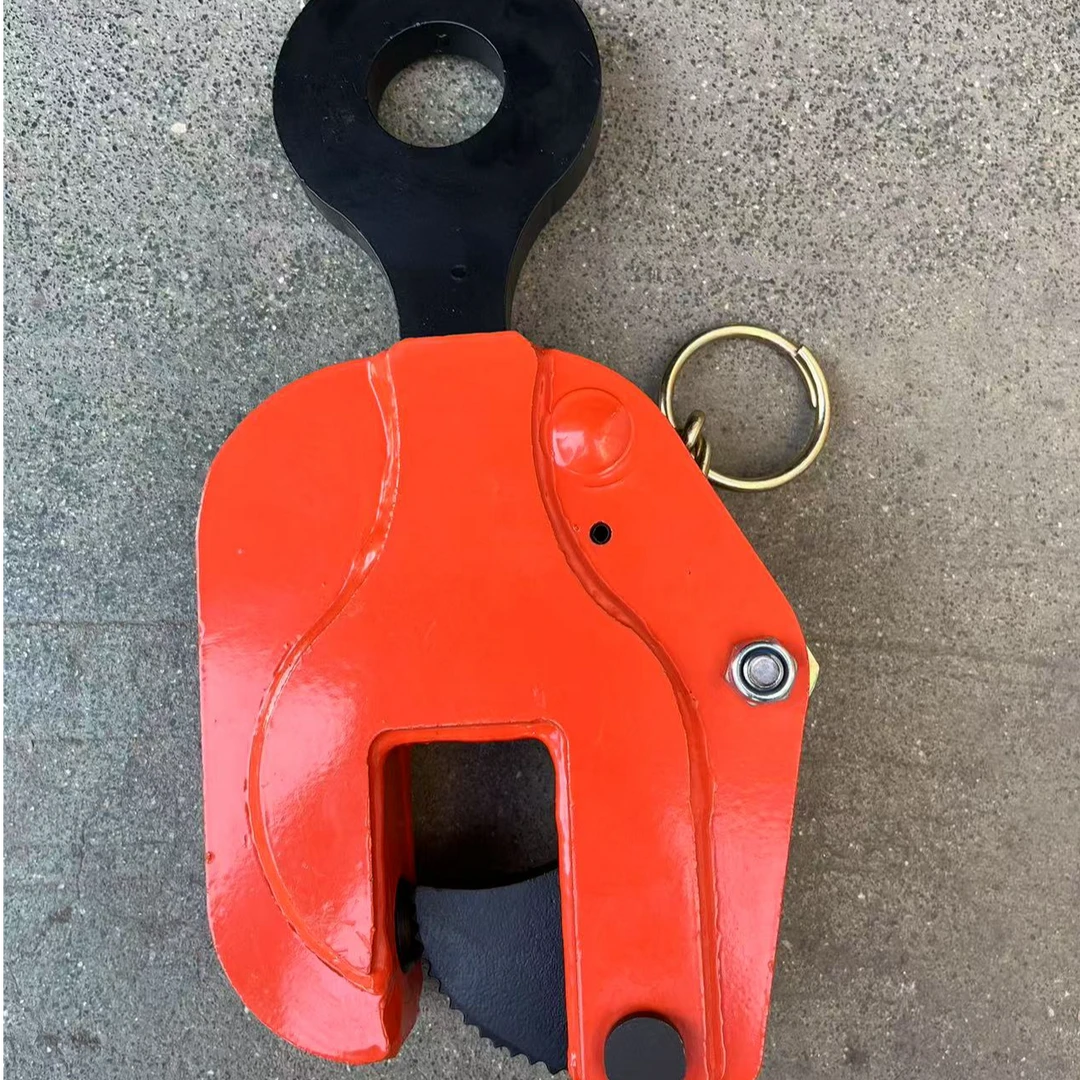 竖吊H型钢板起重工具横吊竖吊平吊翻转吊钩夹索具钢板竖吊起重钳