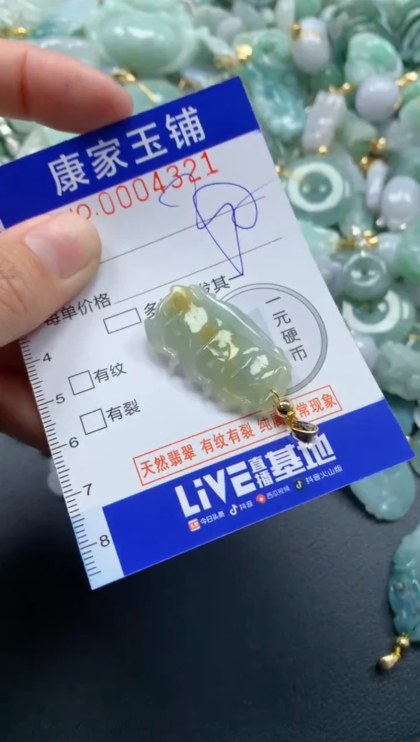 颈饰未镶嵌翡翠4321