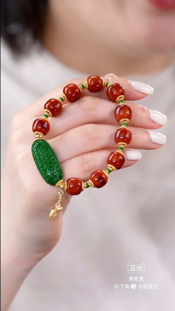 颈饰未镶嵌翡翠手串16