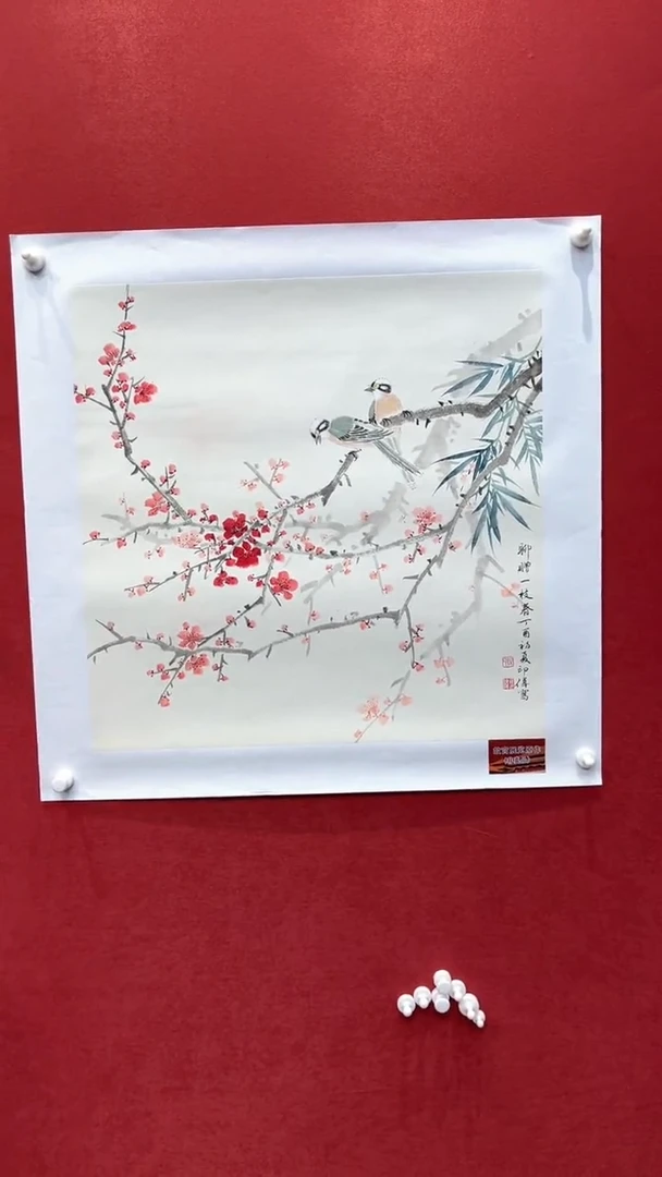 国画老师现场创作  35