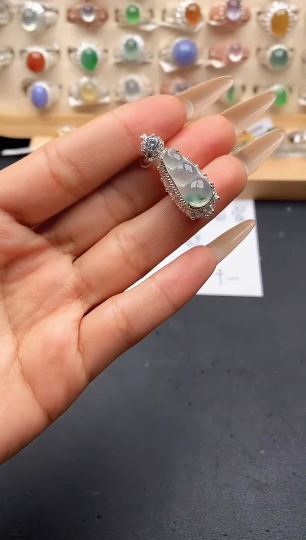 未镶嵌戒指翡翠缅甸天然A货翡翠1 5-3