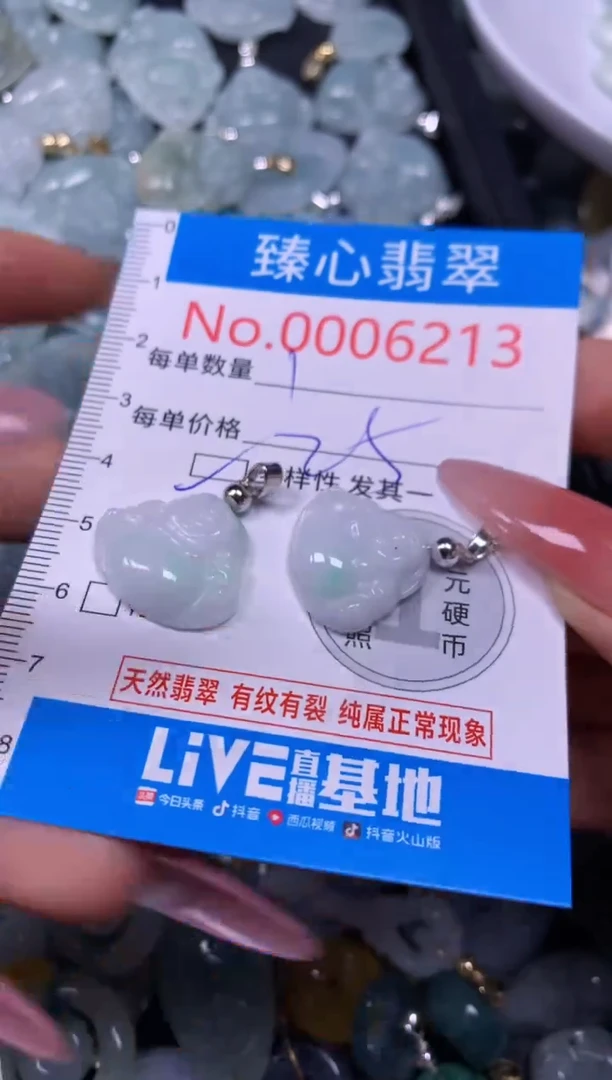 【闪购商品】翡翠颈饰未镶嵌含绳0006213