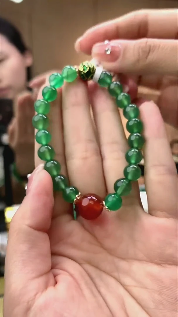 玛瑙/玉髓手串未镶嵌珠串