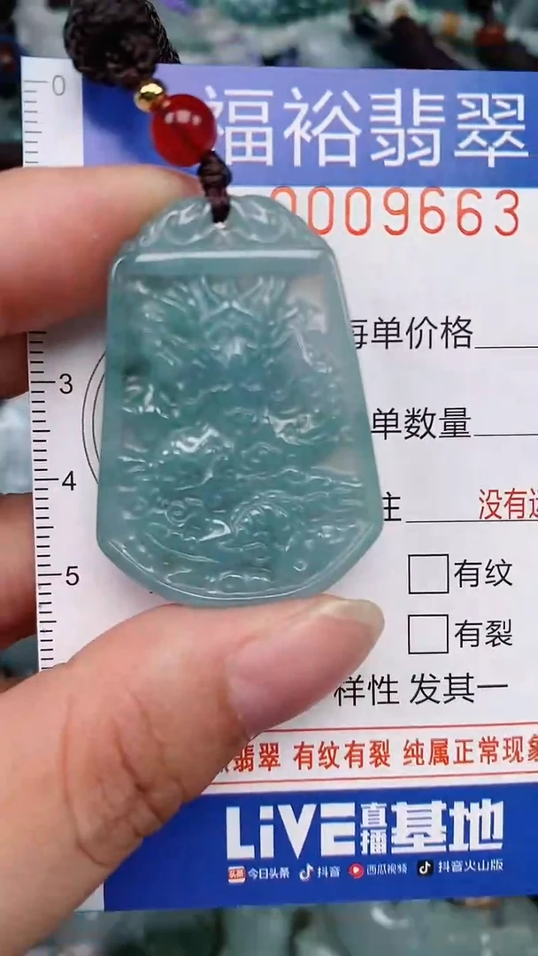 翡翠未镶嵌颈饰...0009663