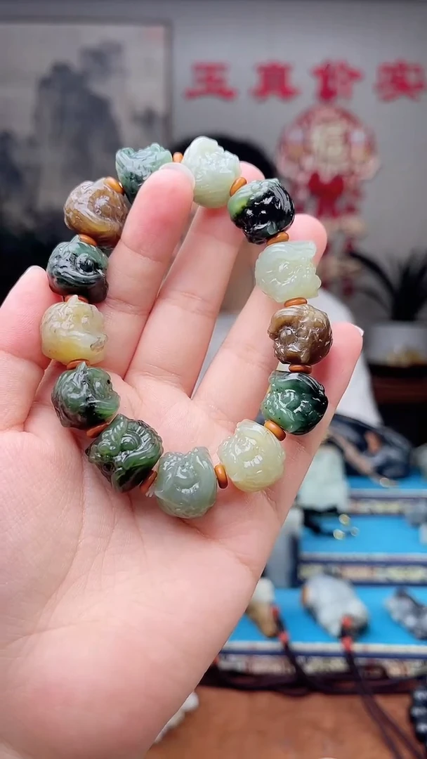 和田玉未镶嵌挂件1