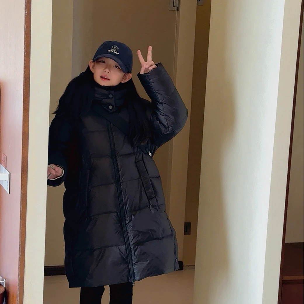 泡妈童装   【保姆羽绒服】新款冬季儿童女童新款男童中长款001