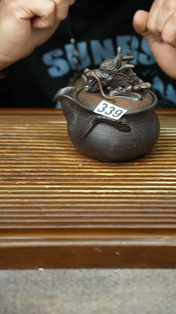 万古烧粗陶手工茶具