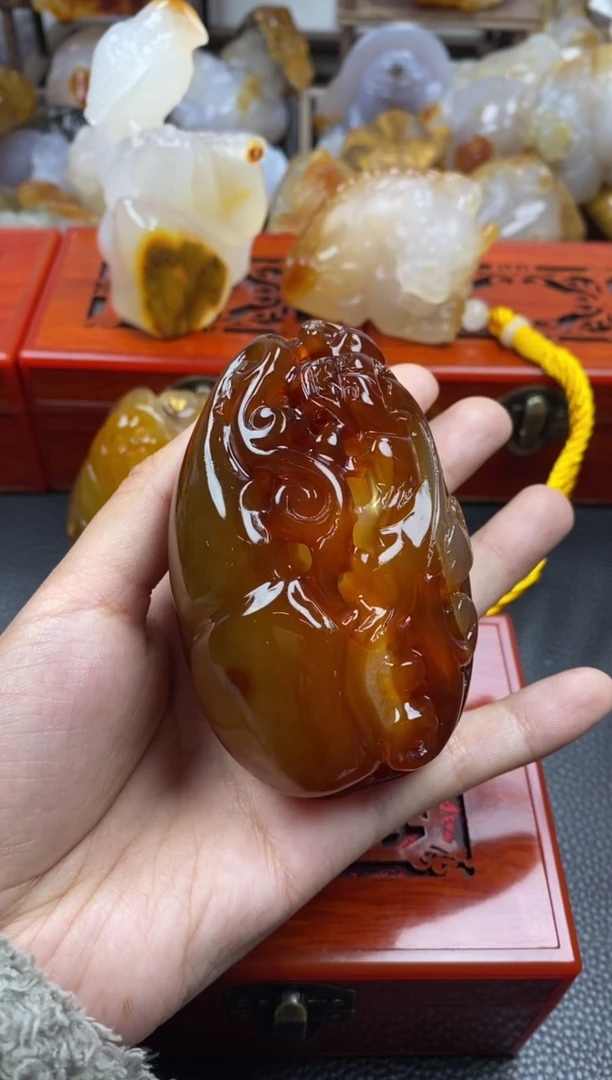 【闪购商品】玛瑙/玉髓手把未镶嵌00