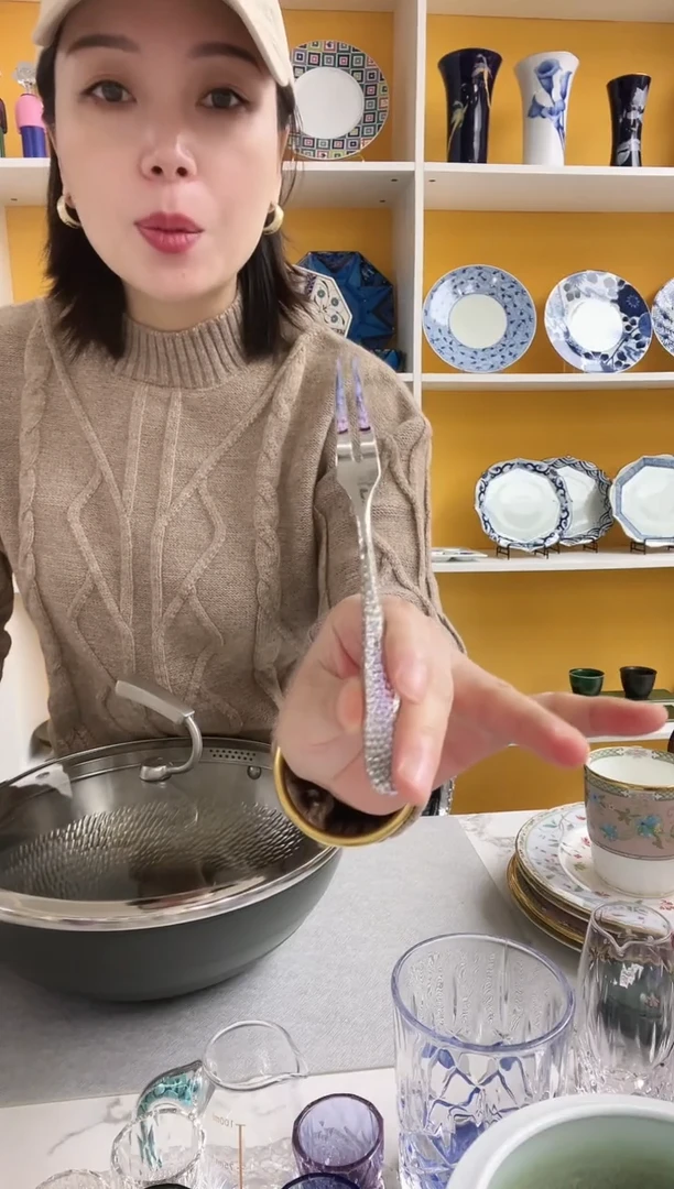 麻姑点 两齿水果叉