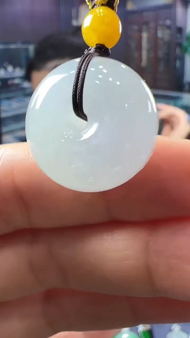 未镶嵌挂件翡翠甜甜圈